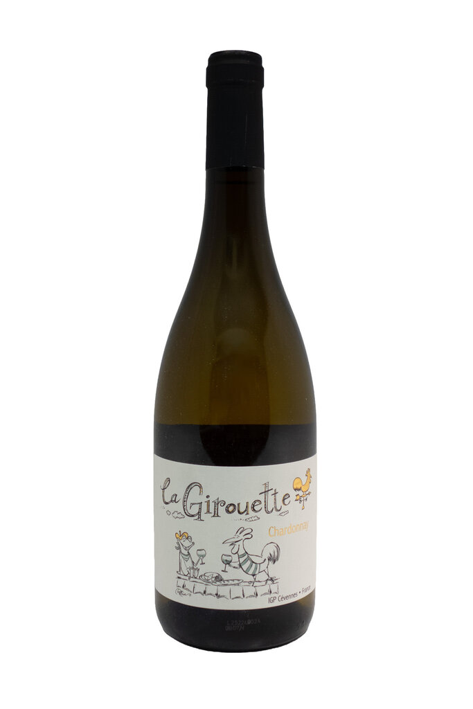 Wine-White-Round La Girouette Chardonnay IGP Cévennes 2024