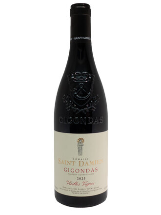 Wine-Red-Big Domaine Saint Damien Gigondas AOC Vieilles Vignes 2023