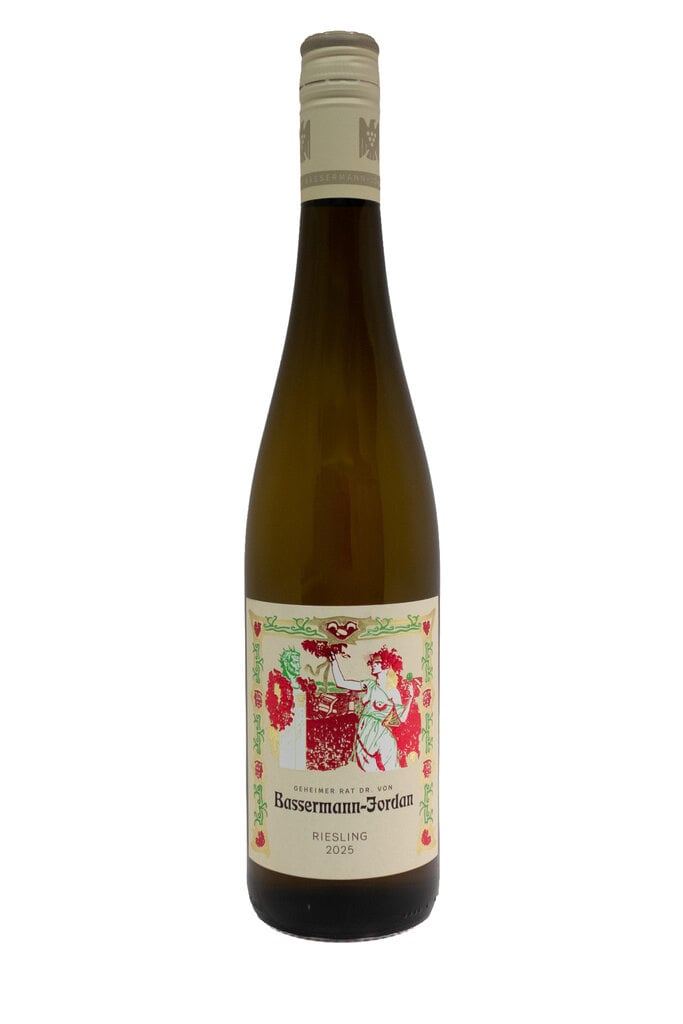 Wine-White-Crisp Bassermann-Jordan Riesling Pfalz 2025