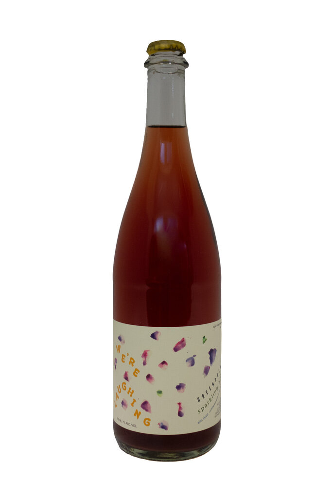 Cider-US-New York State Greenpoint Cidery 'We're Laughing' Sparkling Apple-Grape Wine New York NV