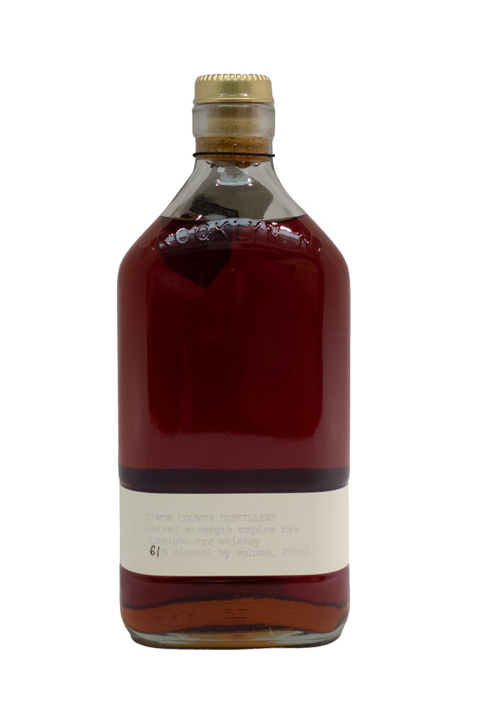 Spirits-Whiskey-Rye Kings County Distillery Barrel Strength Straight Empire Rye 750ml