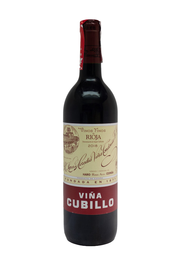 Wine-Red-Lush R. Lopez de Heredia Viña Cubillo Rioja DOCa Crianza 2018