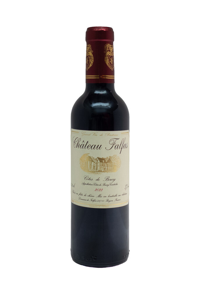 Wine-Red-Big Château Falfas Côtes de Bourg AOC 2022 375ml