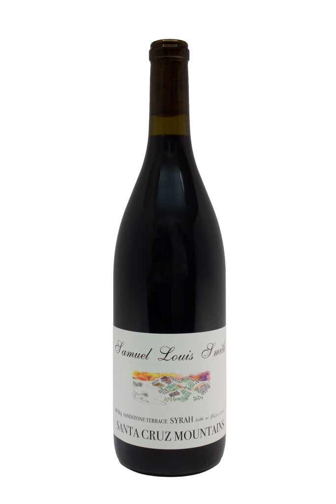 Wine-Red-Lush Samuel Louis Smith 'Sandstone Terrace' Syrah Santa Cruz Mountains 2024