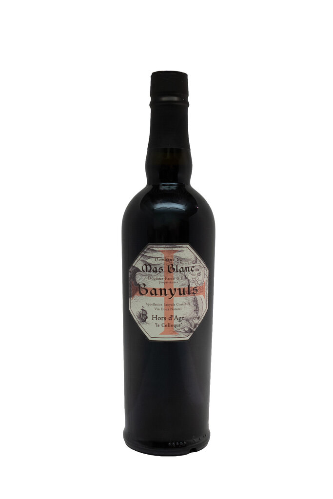 Wine-Dessert Domaine du Mas Blanc 'le Colloque' Banyuls AOC Vin Doux Naturel Hors d'Age NV 500ml