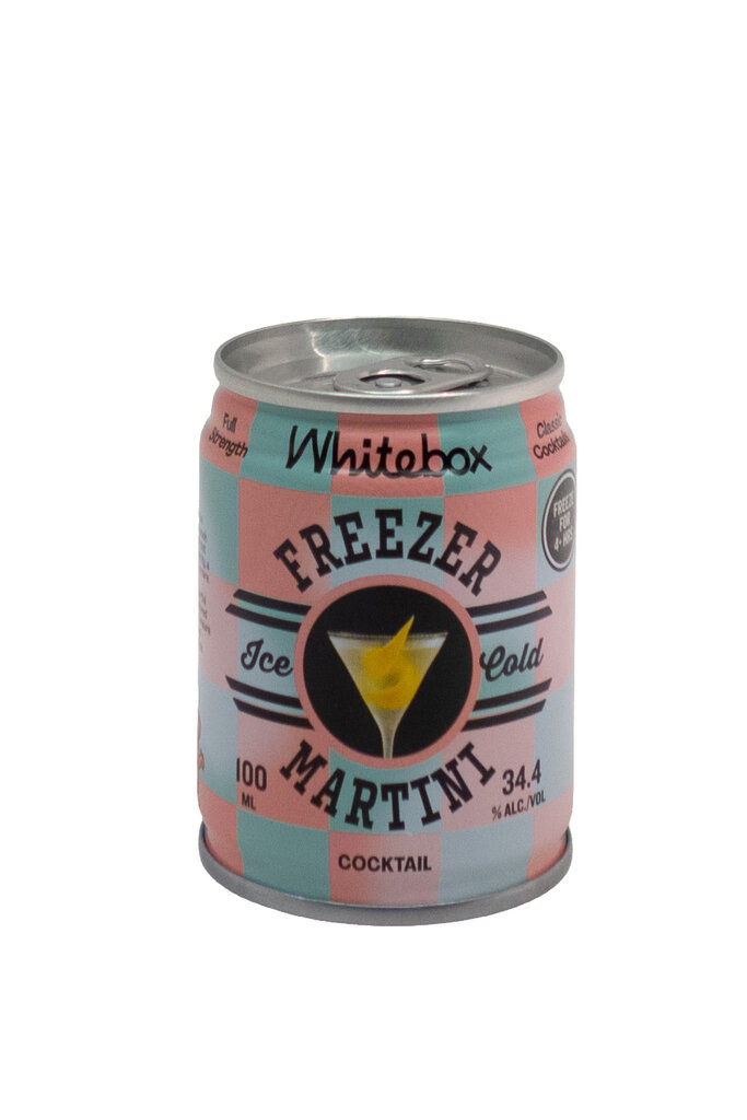 Spirits-Ready to Drink Whitebox Cocktails 'Freezer Martini' 100ml Can