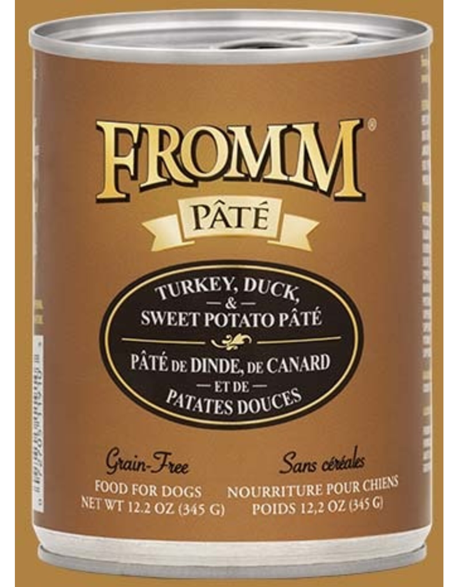 Fromm Turkey, Duck, & Sweet Potato Pate 12oz