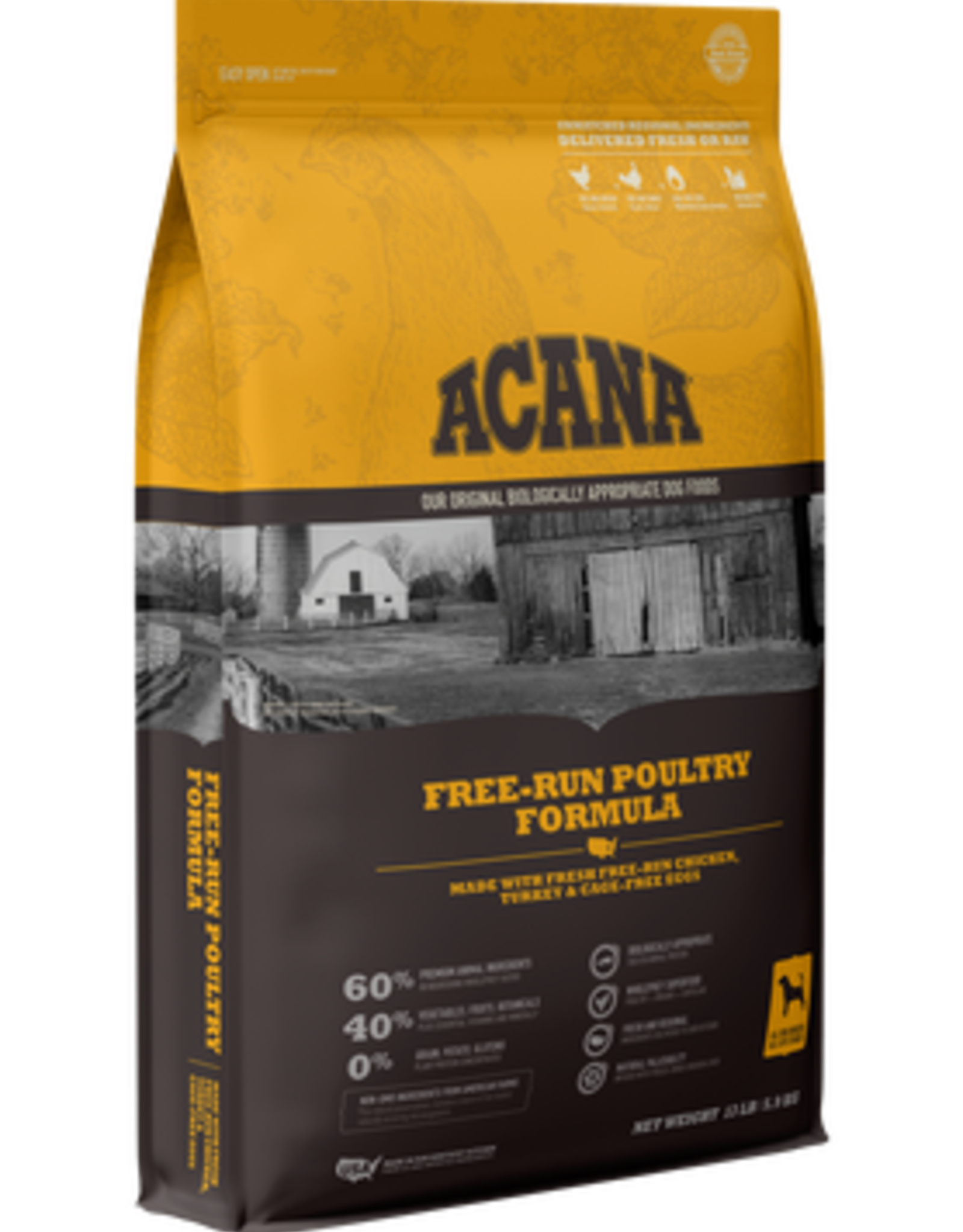 Acana Heritage Free-Run Poultry 25lb