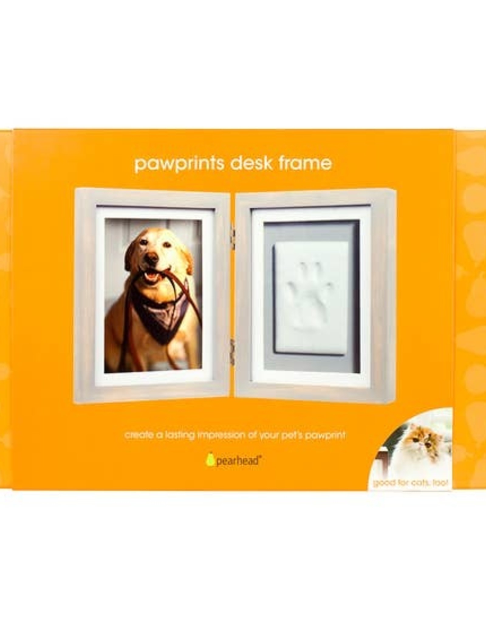 Pearhead Pawprints Desk Frame and Impression Kit