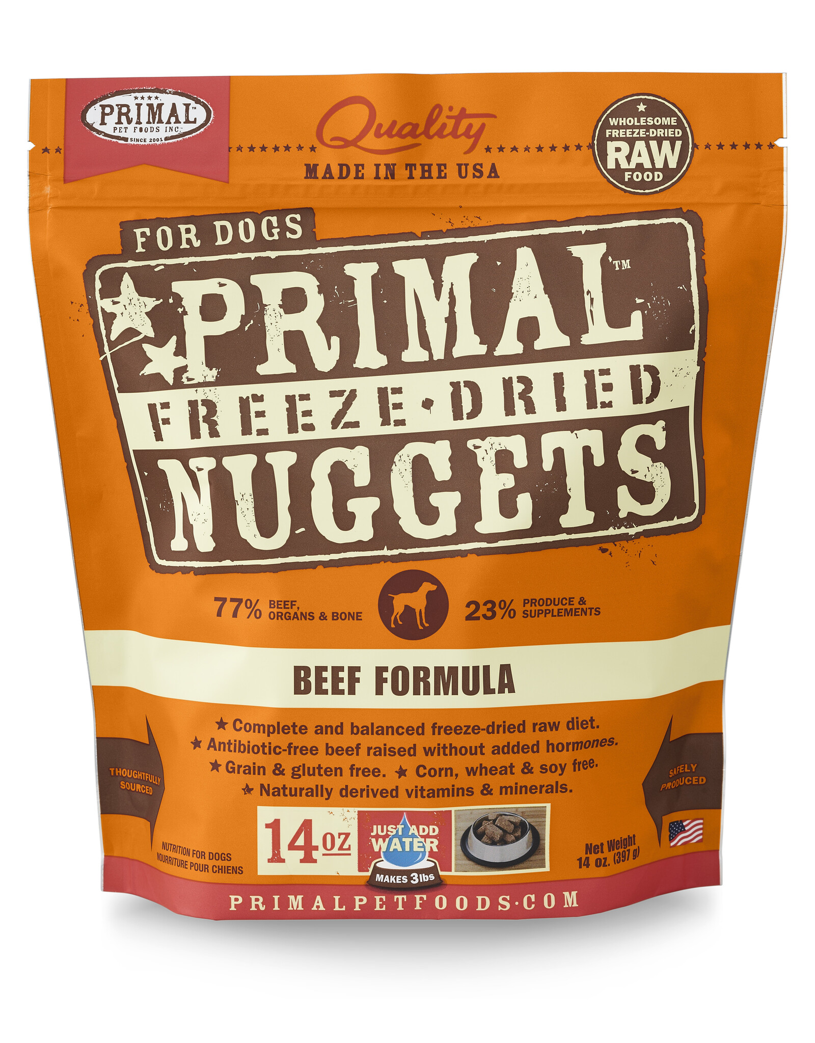 Primal Freeze-Dried Beef 14oz