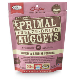 Primal Freeze-Dried Turkey & Sardine 5.5oz