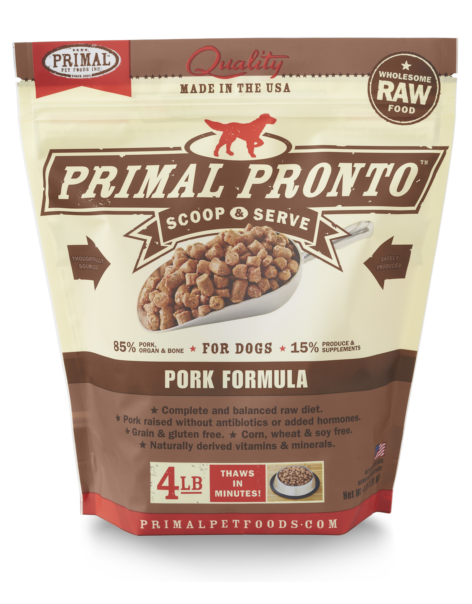 Primal Primal Pronto Pork 4lb