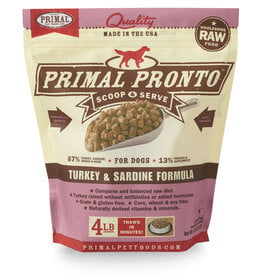 Primal Primal Pronto Turkey & Sardine 4lb