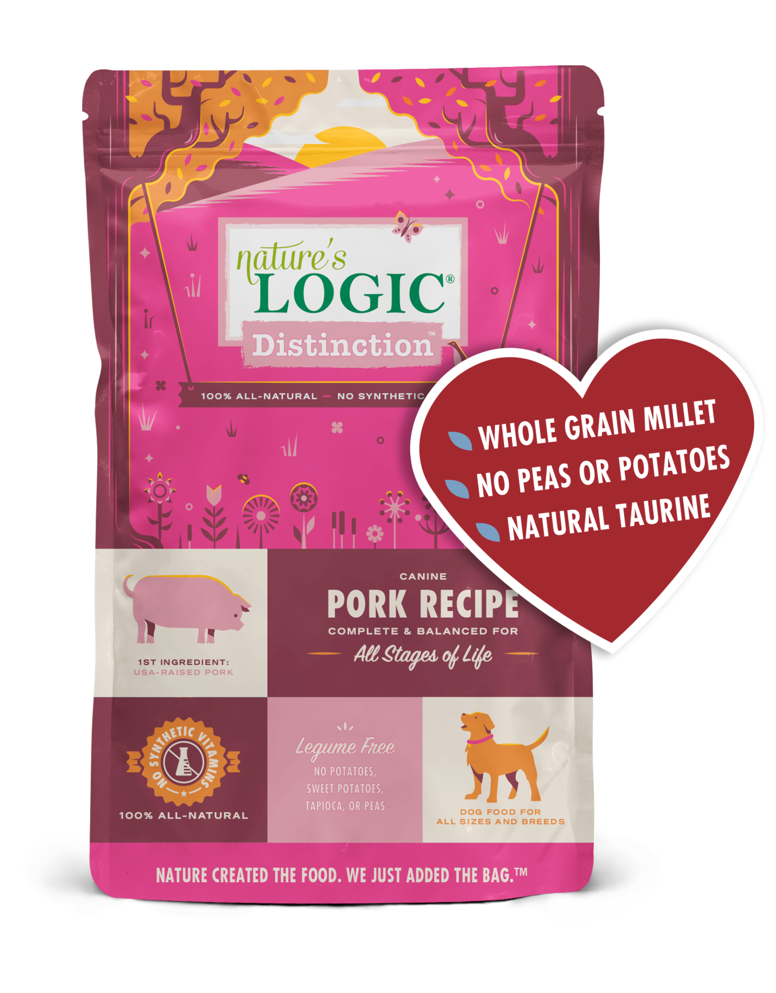 Nature's Logic Nature's Logic Distinction - Pork 24lb