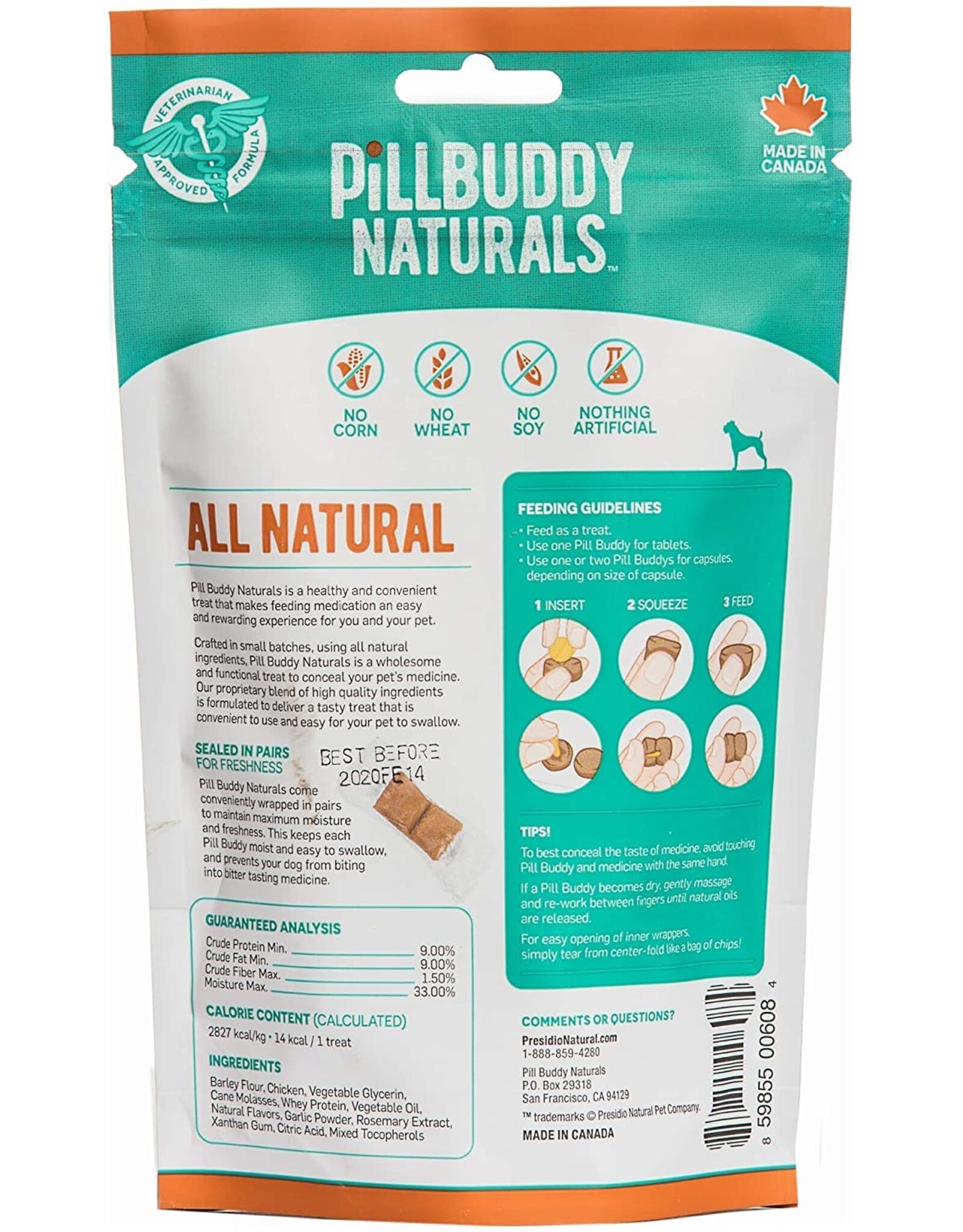 Complete Natural Nutrition Pill Buddy - Chicken