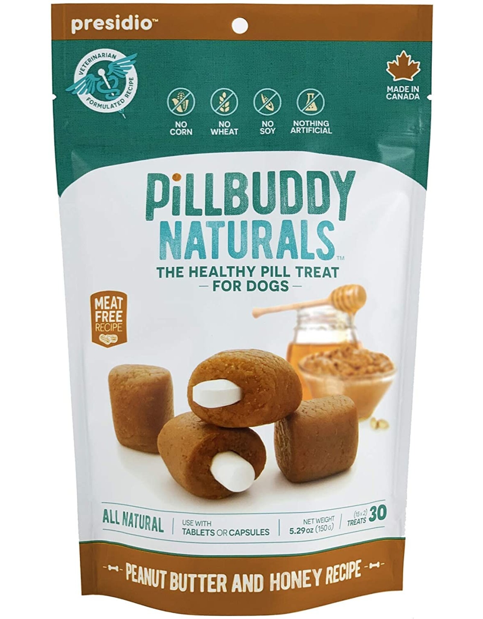 Complete Natural Nutrition Pill Buddy - Peanut Butter & Honey