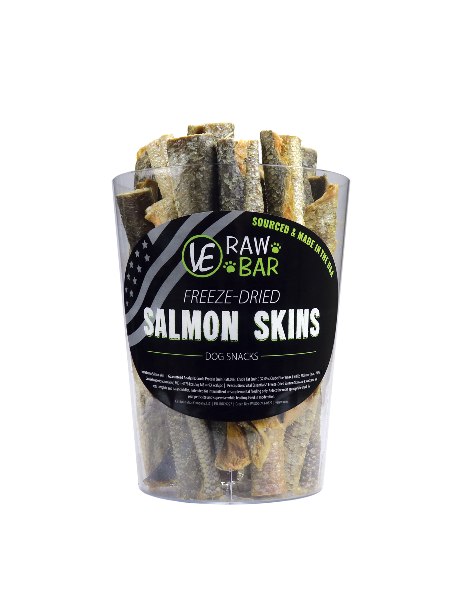 Vital Essentials Freeze-Dried Salmon Skin