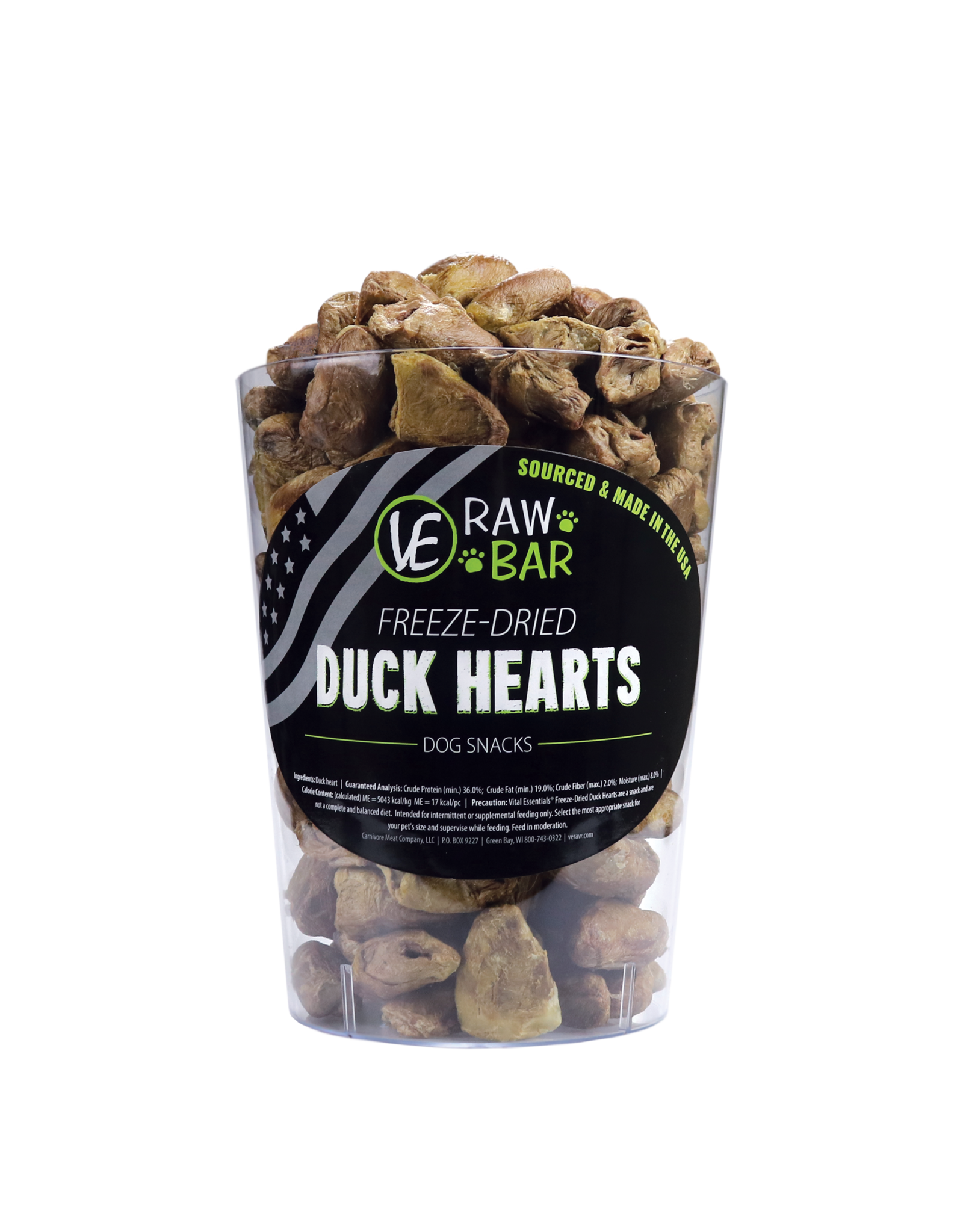 Vital Essentials Freeze-Dried Duck Heart