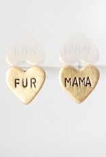Grey Theory Mill Earrings - Fur Mama Hearts