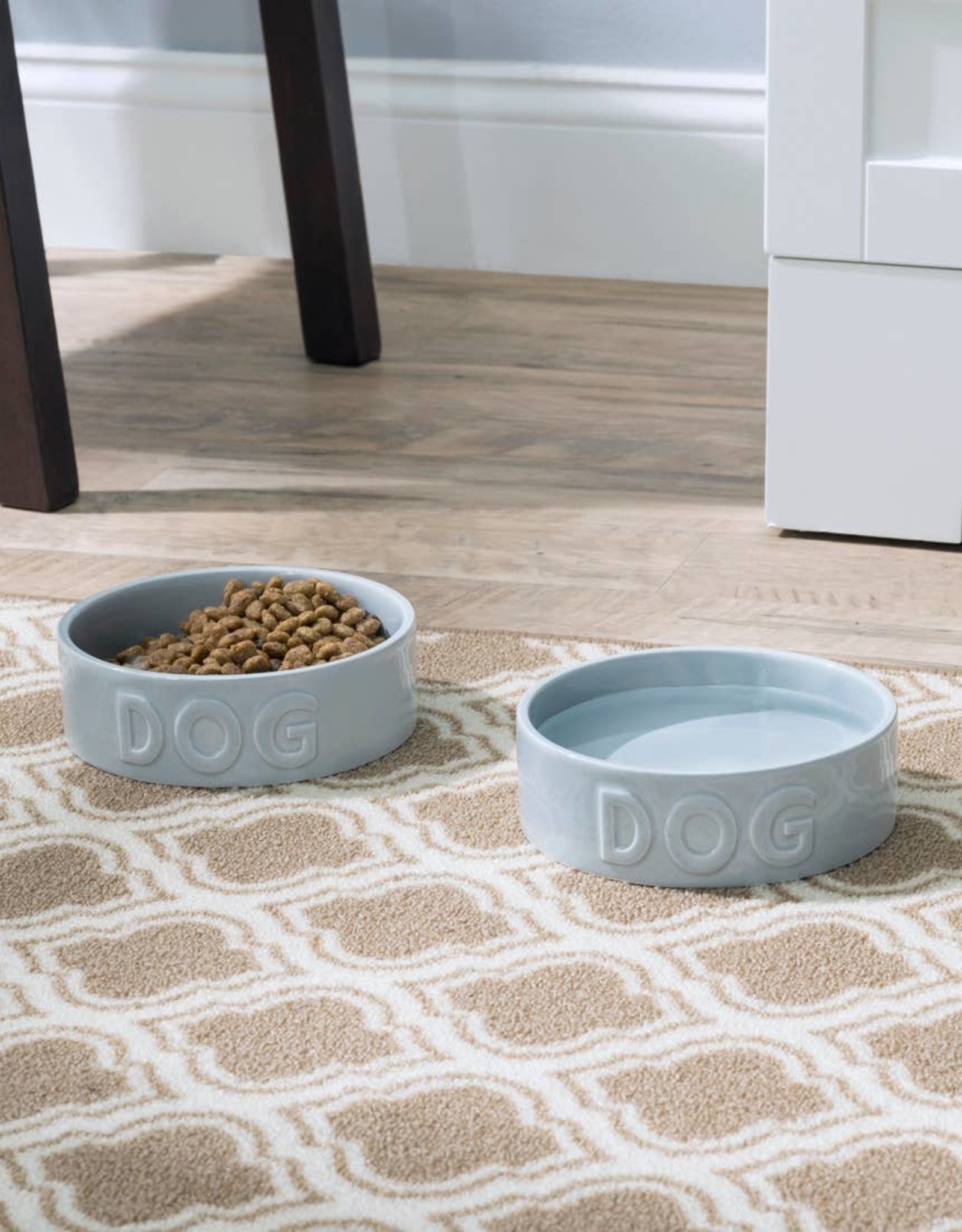 Park Life Designs Classic Dog Grey Pet Bowl