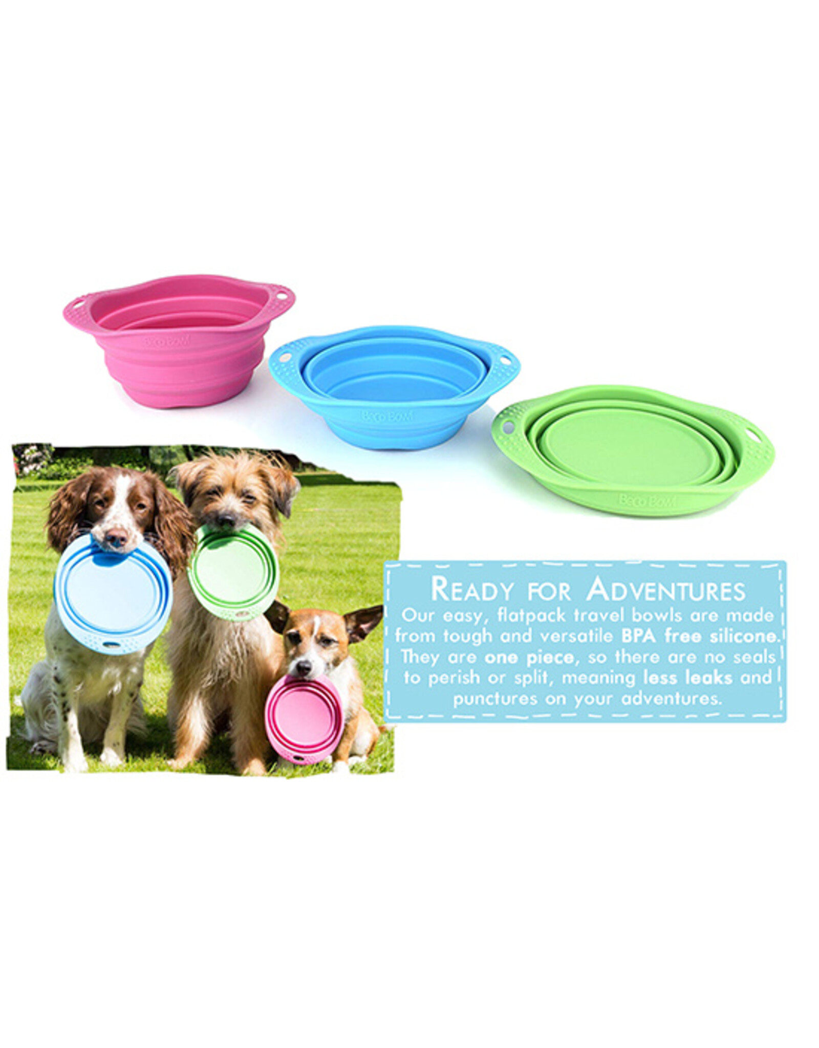 Beco Collapsible Travel Bowl  L