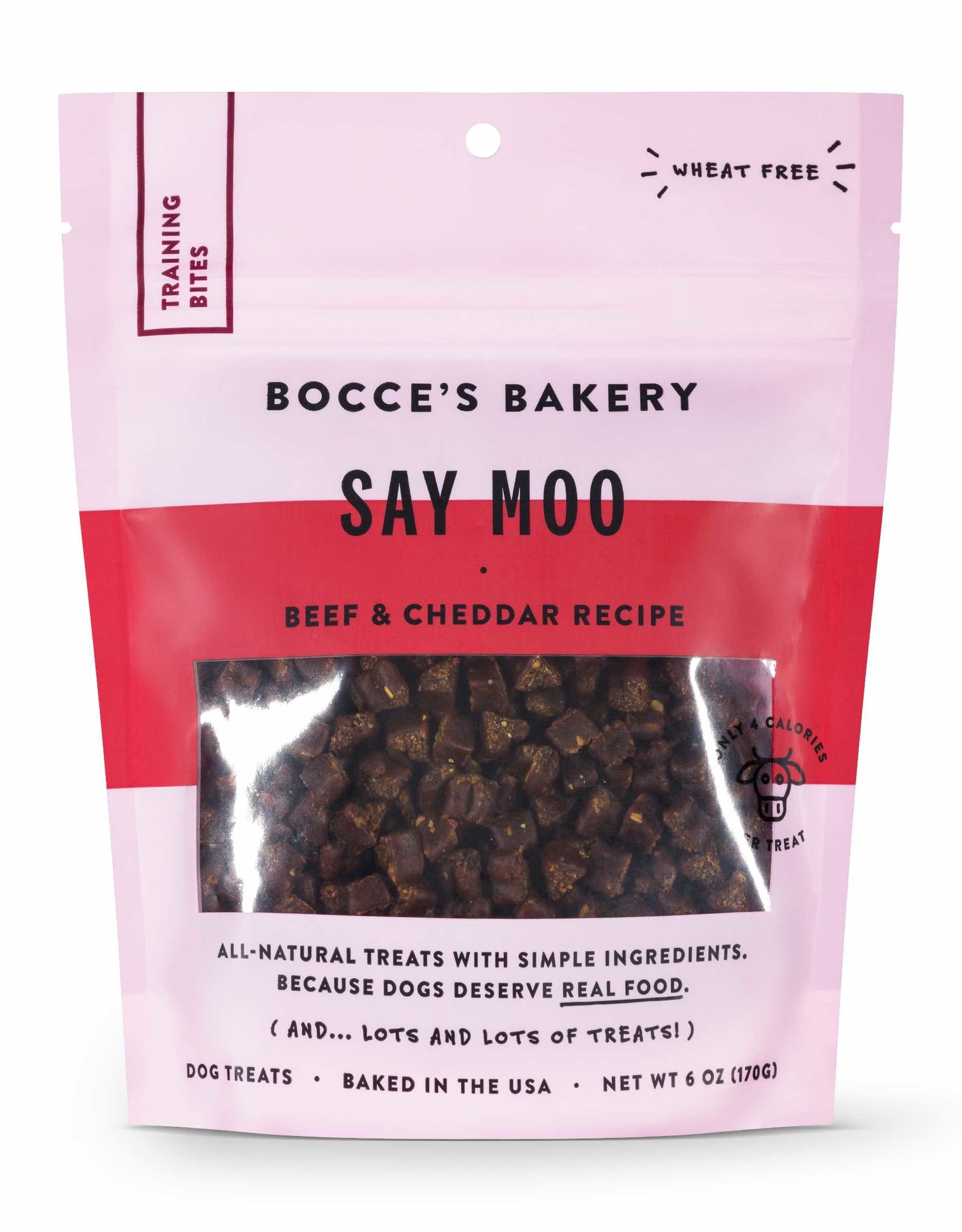 Bocce's Bakery Say Moo Training Treats