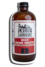 Crude Carnivore Beef Bone Broth 17oz