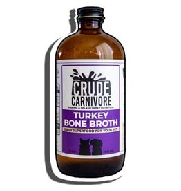 Crude Carnivore Turkey Bone Broth 17oz