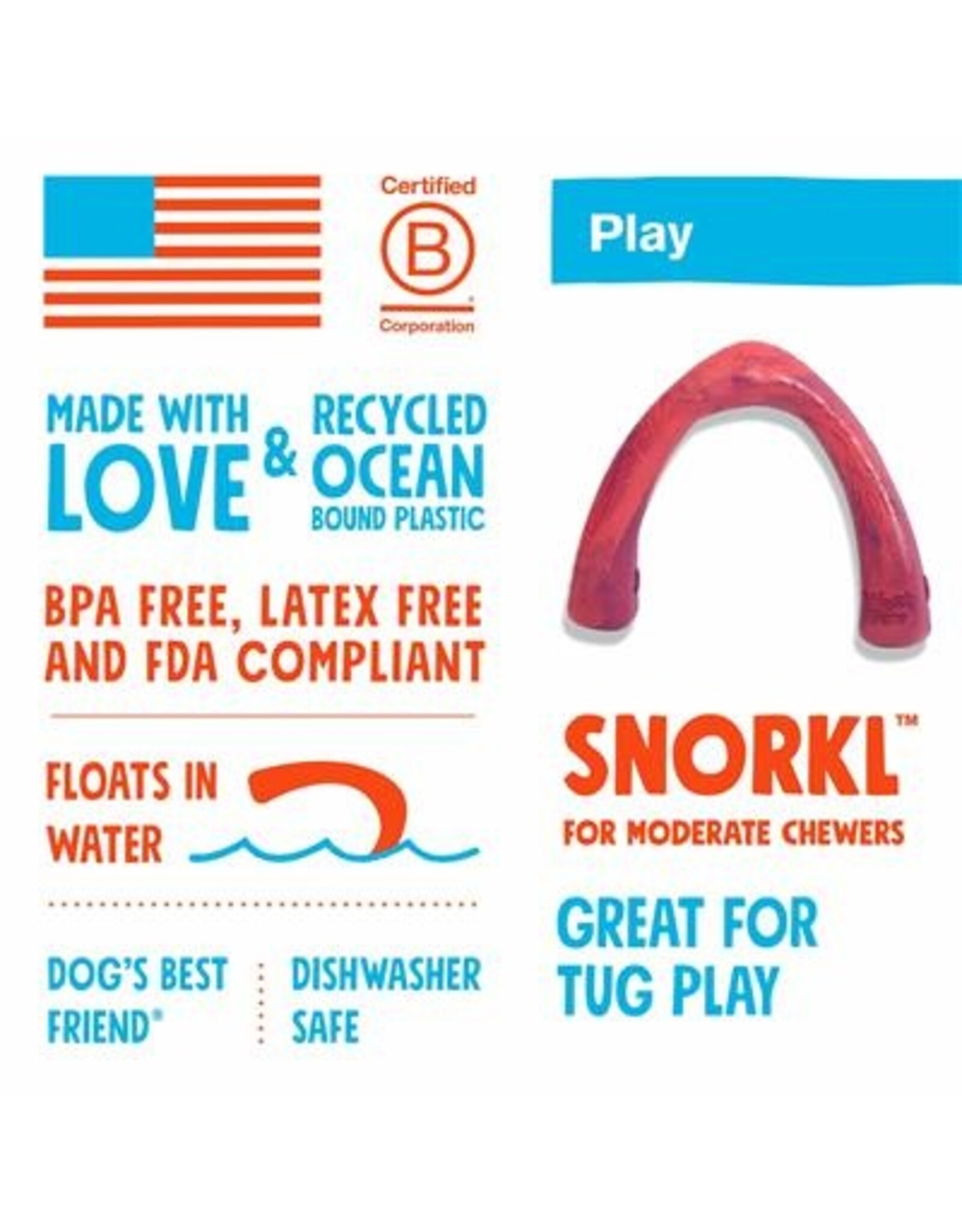 West Paw Seaflex™ Snorkl