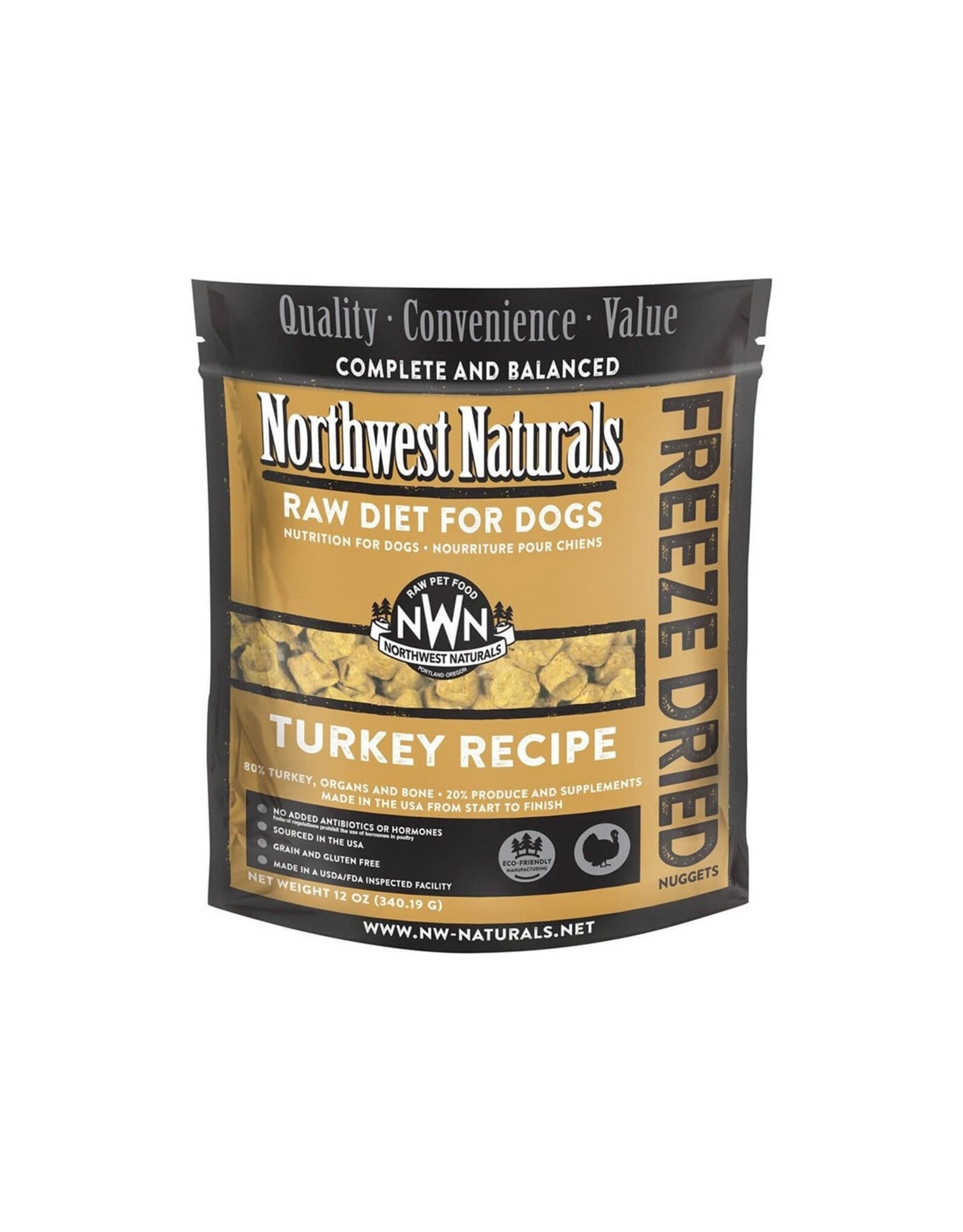 Northwest Naturals Freeze-Dried Turkey Nuggets 12oz