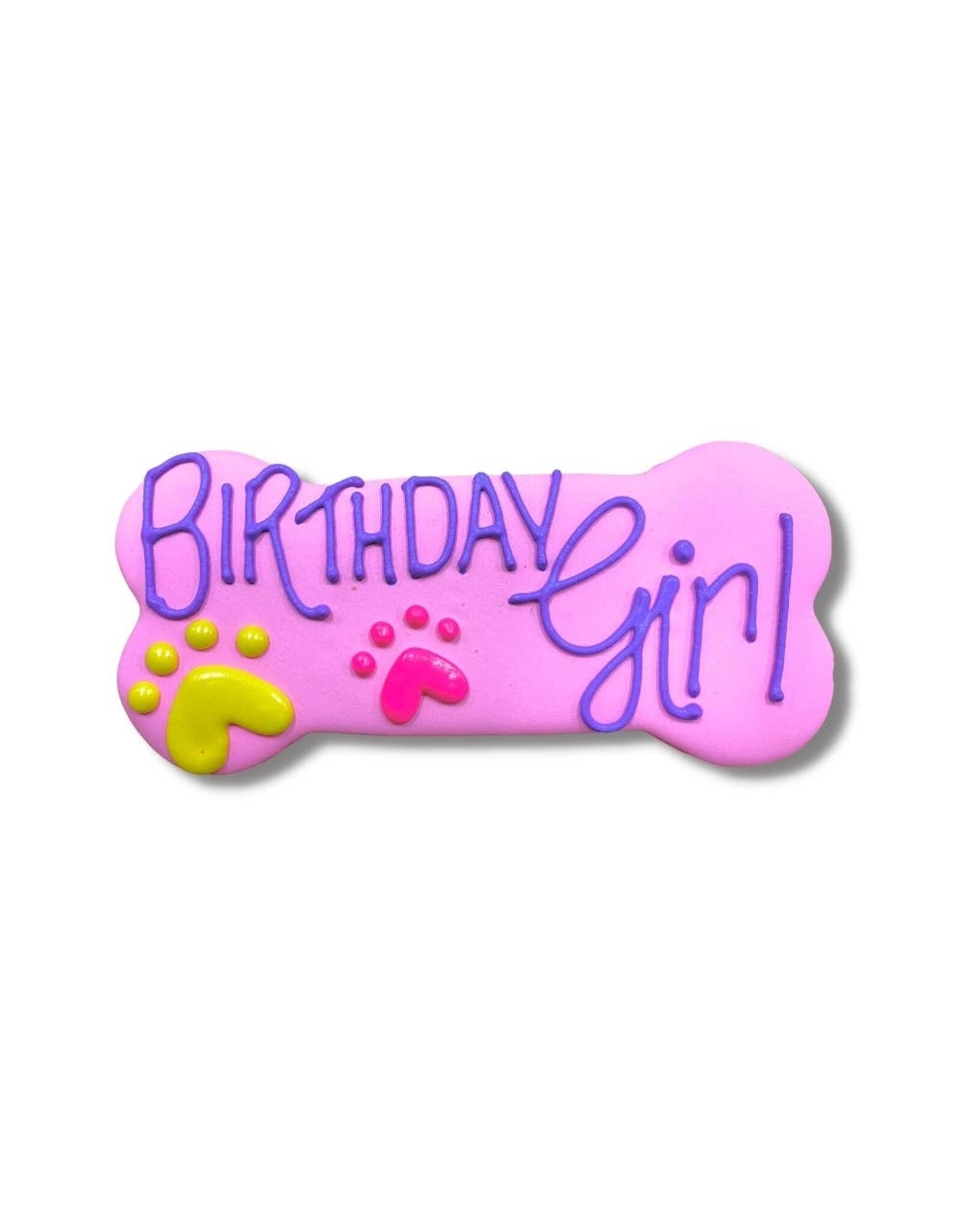 fetch! Dog Treats Birthday Girl 6" Dog Cookie