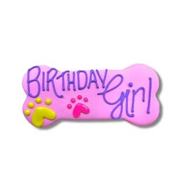 fetch! Dog Treats Birthday Girl 6" Dog Cookie