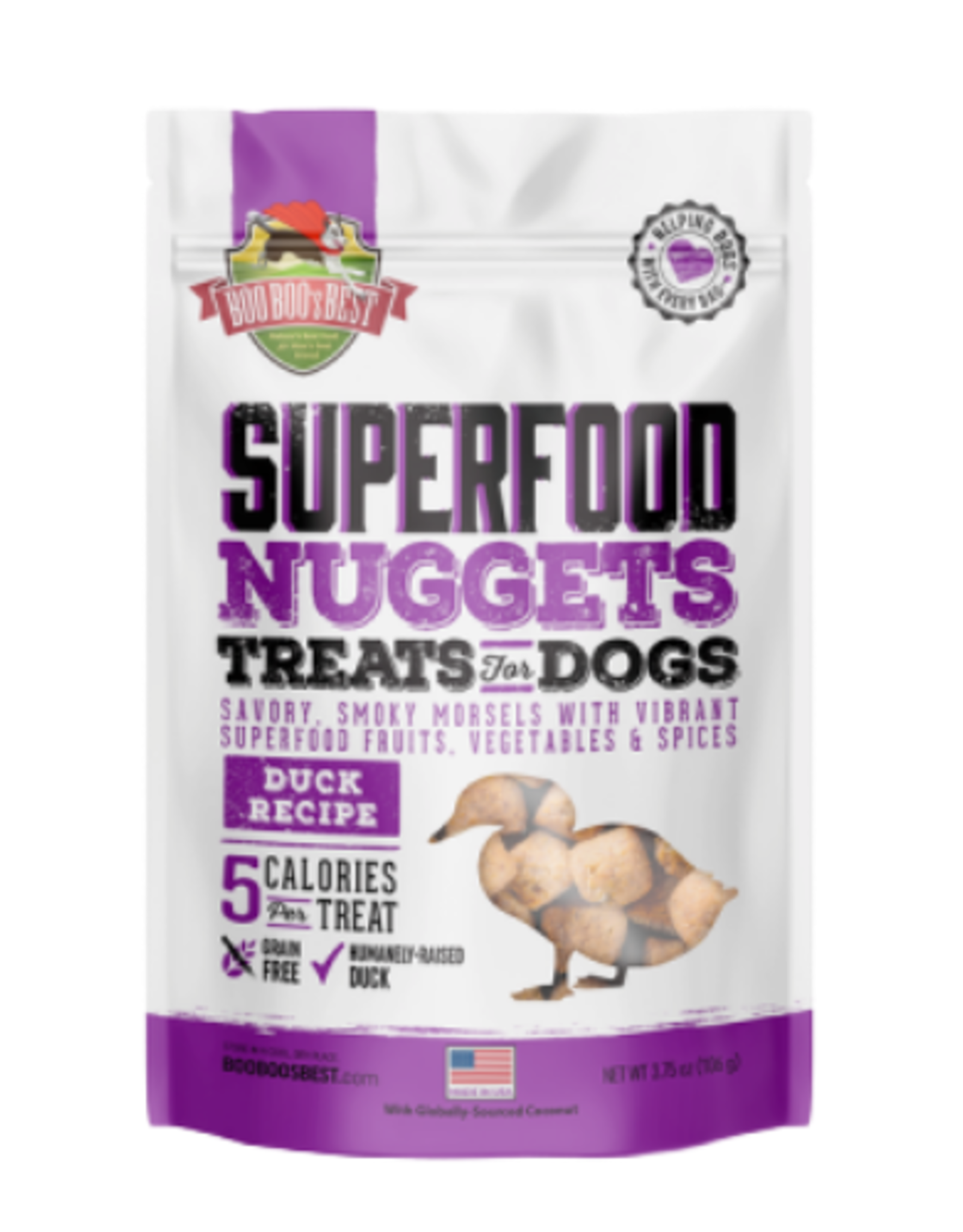 Boo Boo's Best Superfood Nuggets Duck