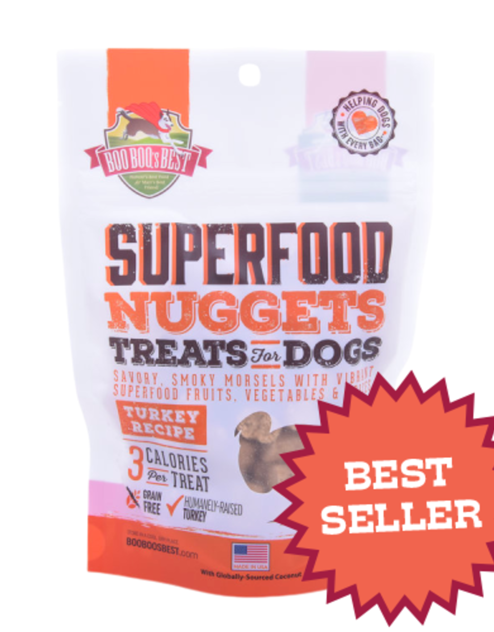 Boo Boo's Best Superfood Nuggets Turkey