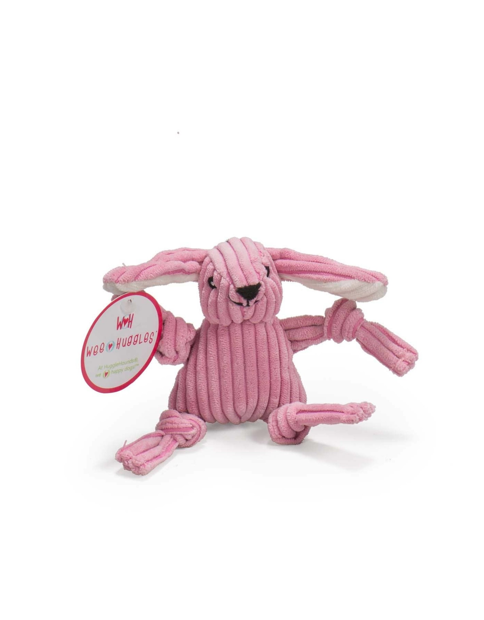 Huggle Hounds Pink Bunny Knottie
