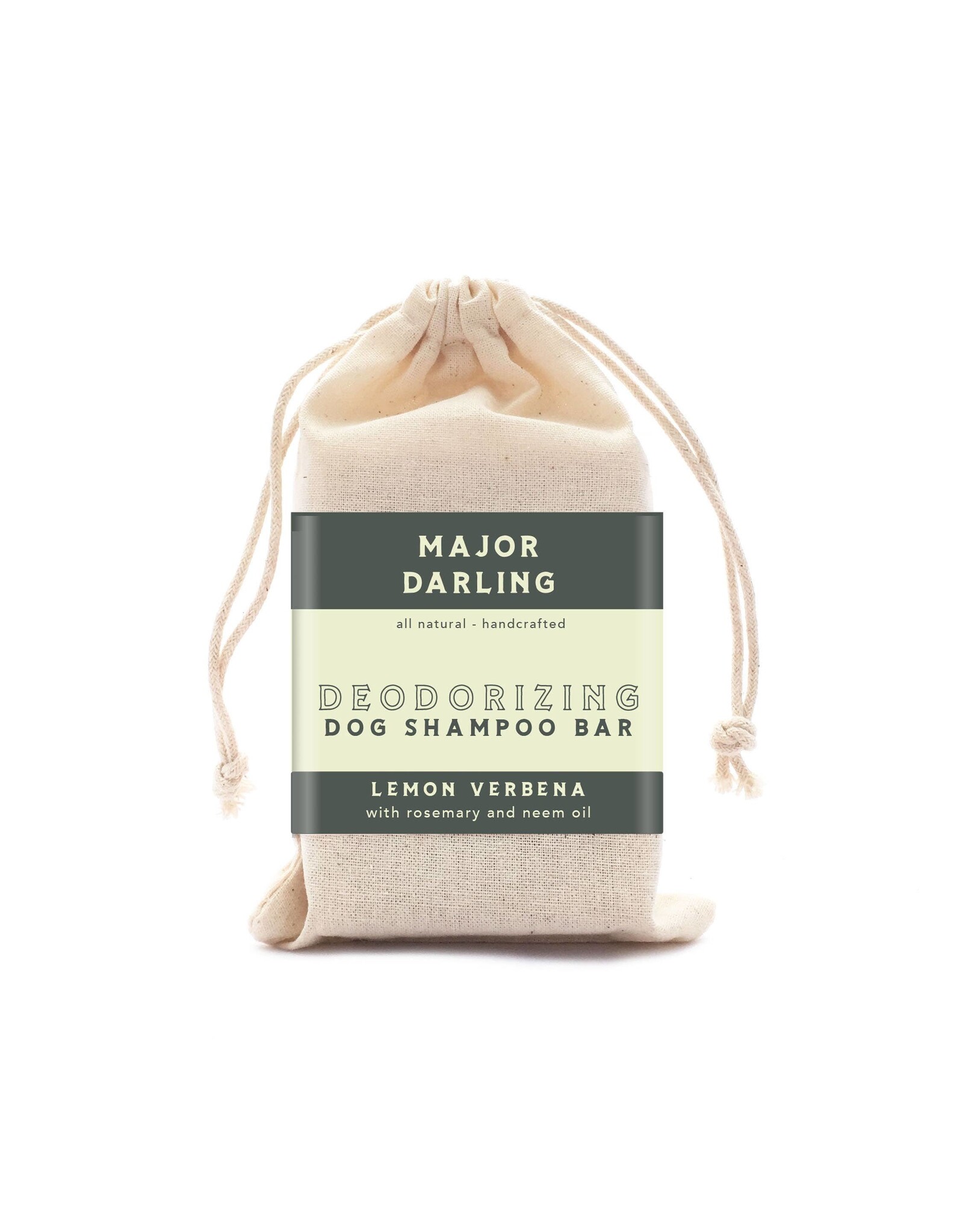 Major Darling Lemon Verbena Shampoo Bar