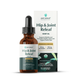 PetReleaf Pet Releaf Hip & Joint Hemp Oil 600