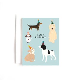 Joy Paper Co. Party Dogs Birthday Card