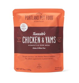 Portland Pet Food Company Tuxedo's Chicken and Yams Homestyle Dog Meal