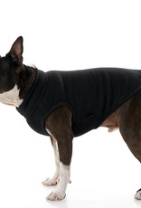 Gooby Black Stretch Fleece Vest