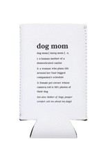About Face Designs Dog Mom Slim Koozie