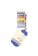 Gumball Poodle Rainbow Love Socks