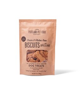 Portland Pet Food Company Apple & Mint Dog Biscuits