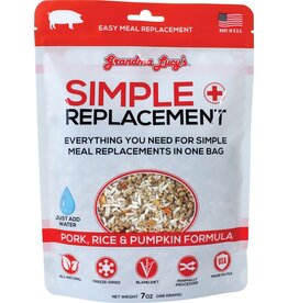 Grandma Lucy Simple Replacement - Pork, White Rice & Pumpkin 7oz