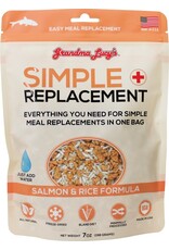Grandma Lucy Simple Replacement - Salmon & White Rice 7oz