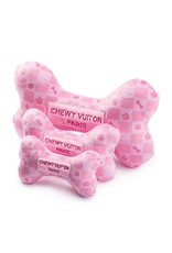 Haute Diggity Dog Pink Checker Chewy Vuitton Bone