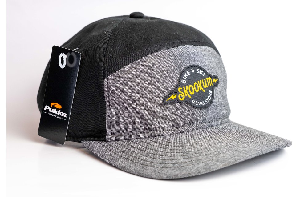 Skookum 6 Panel Hat Lightning Logo