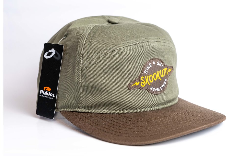 Skookum 6 Panel Hat Lightning Logo