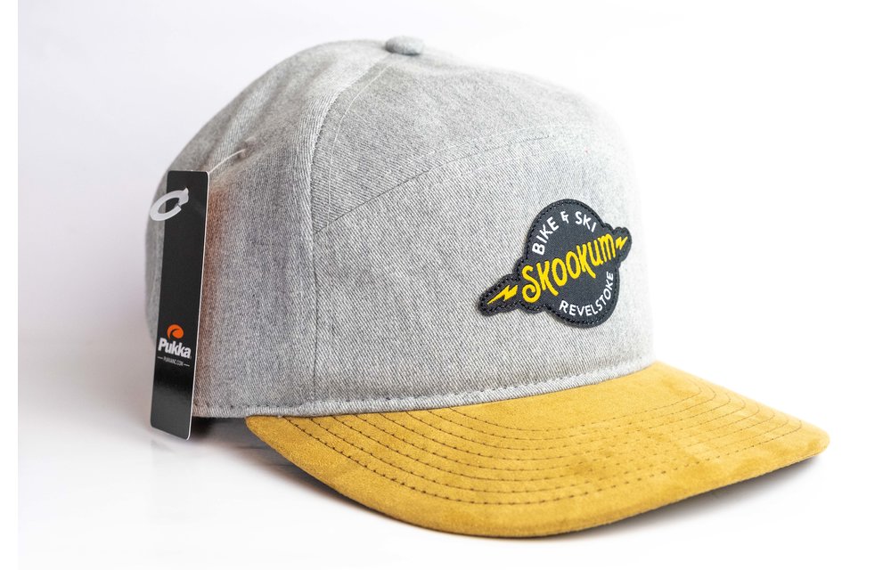 Skookum 6 Panel Hat Lightning Logo