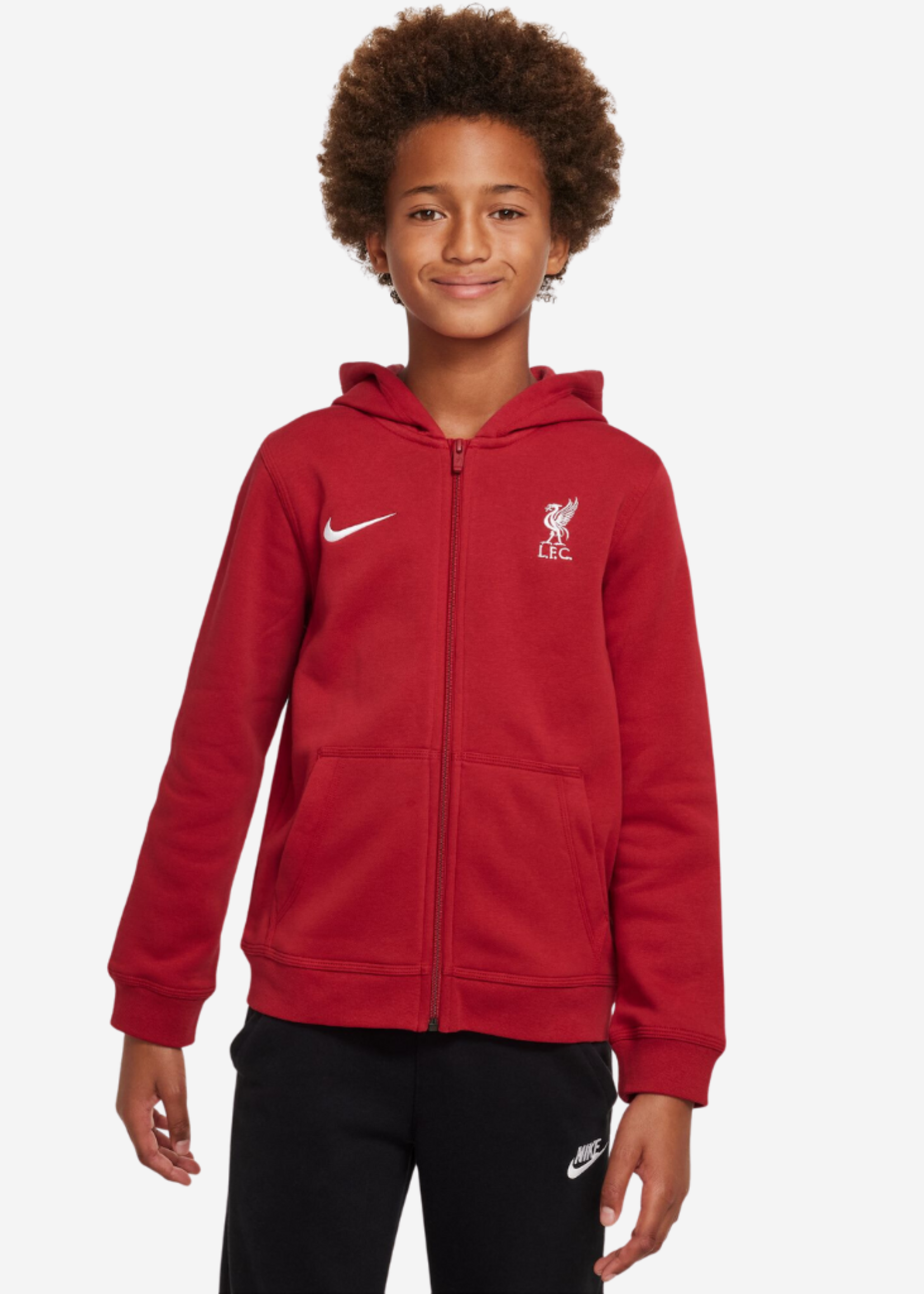 NIKE LIVERPOOL FC CLUB FLEECE KIDS TOP